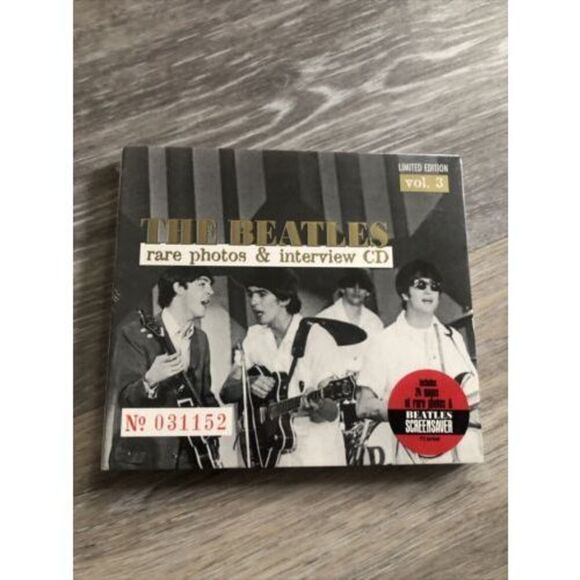 THE BEATLES "Rare Photos & Interview Vol. 3" NEW FACTORY SEALED CD Compact Disc - Picture 3 of 6